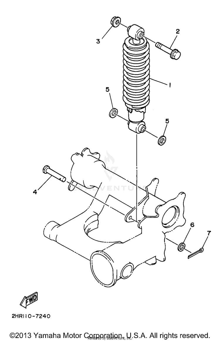 Rear Suspension Schematic