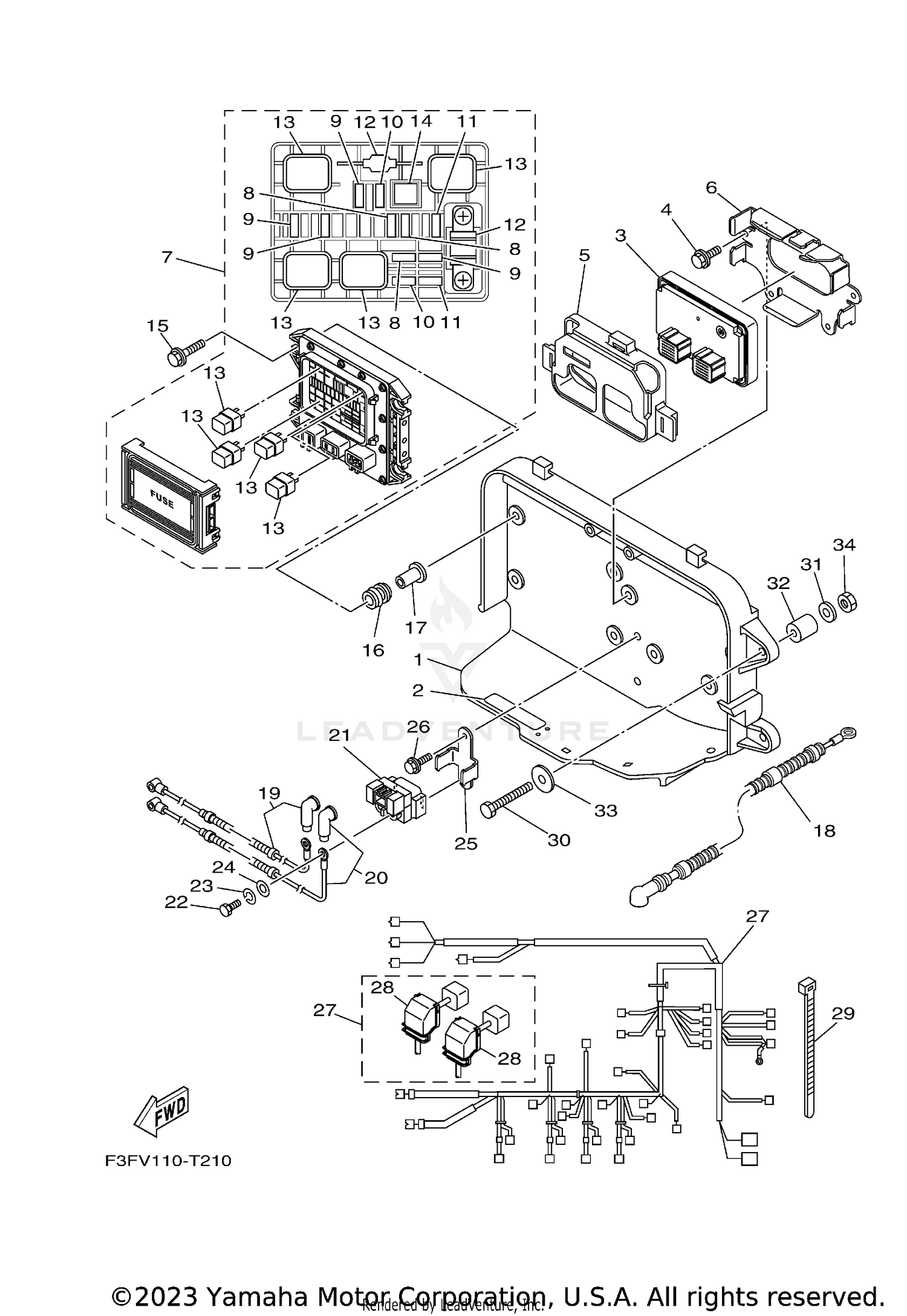 Assembly diagram