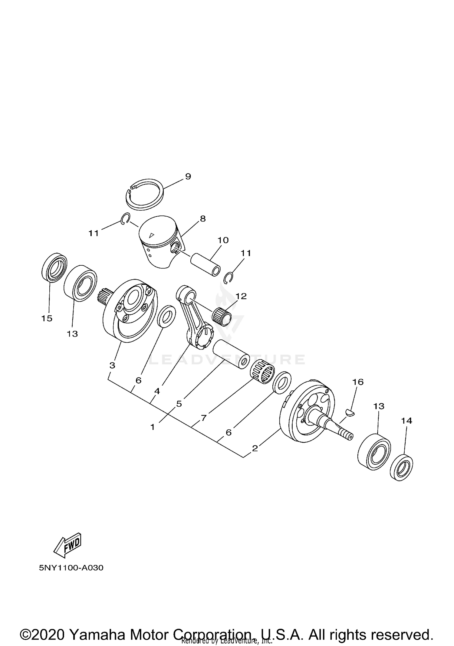 CRANKSHAFT PISTON