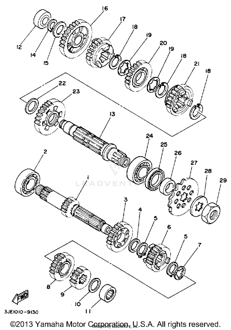 Transmission Schematic