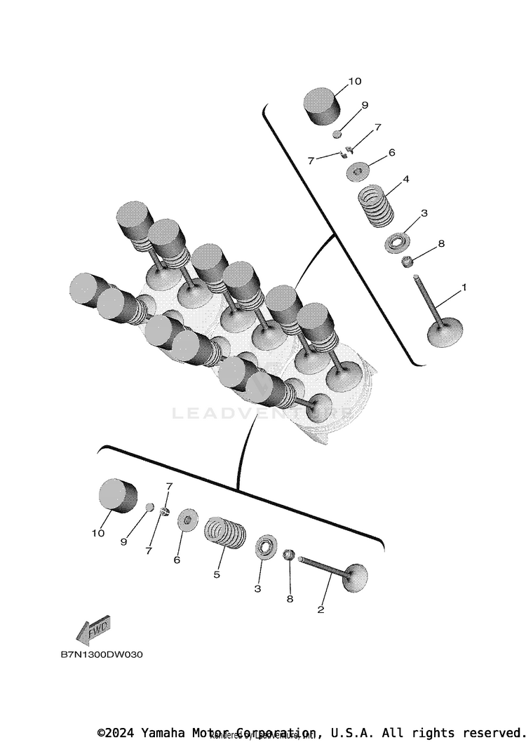Valve TRACER 9 GT - MTT9GTNCR - 2022 Schematic