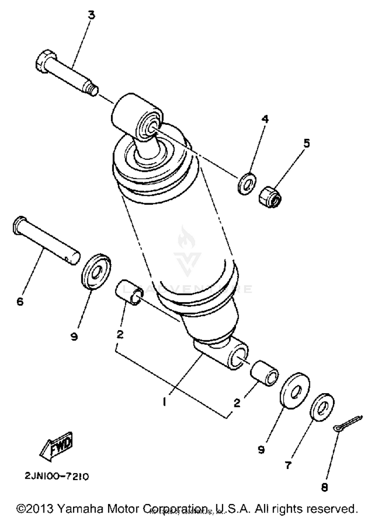 Rear Shocks Schematic
