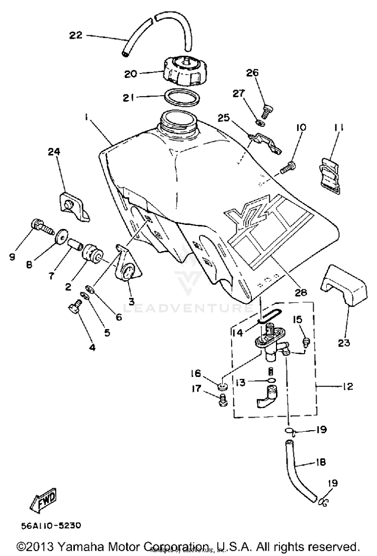 Fuel Tank Schematic
