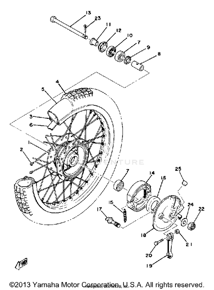 Front Wheel Schematic