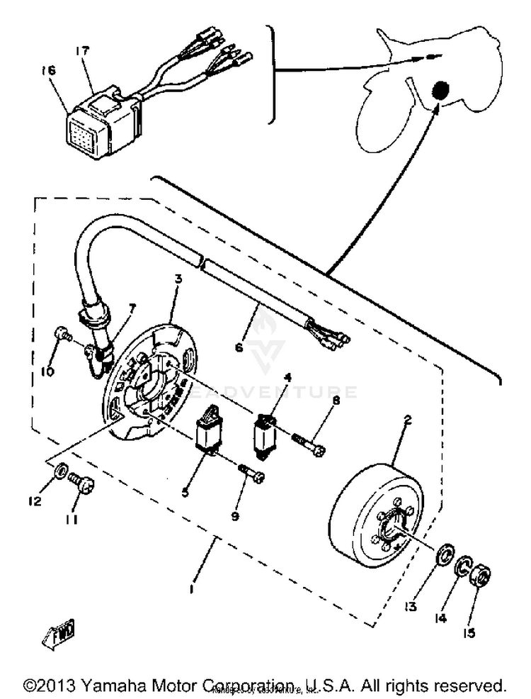 C - D - I - Magneto - Yz60j - K Schematic