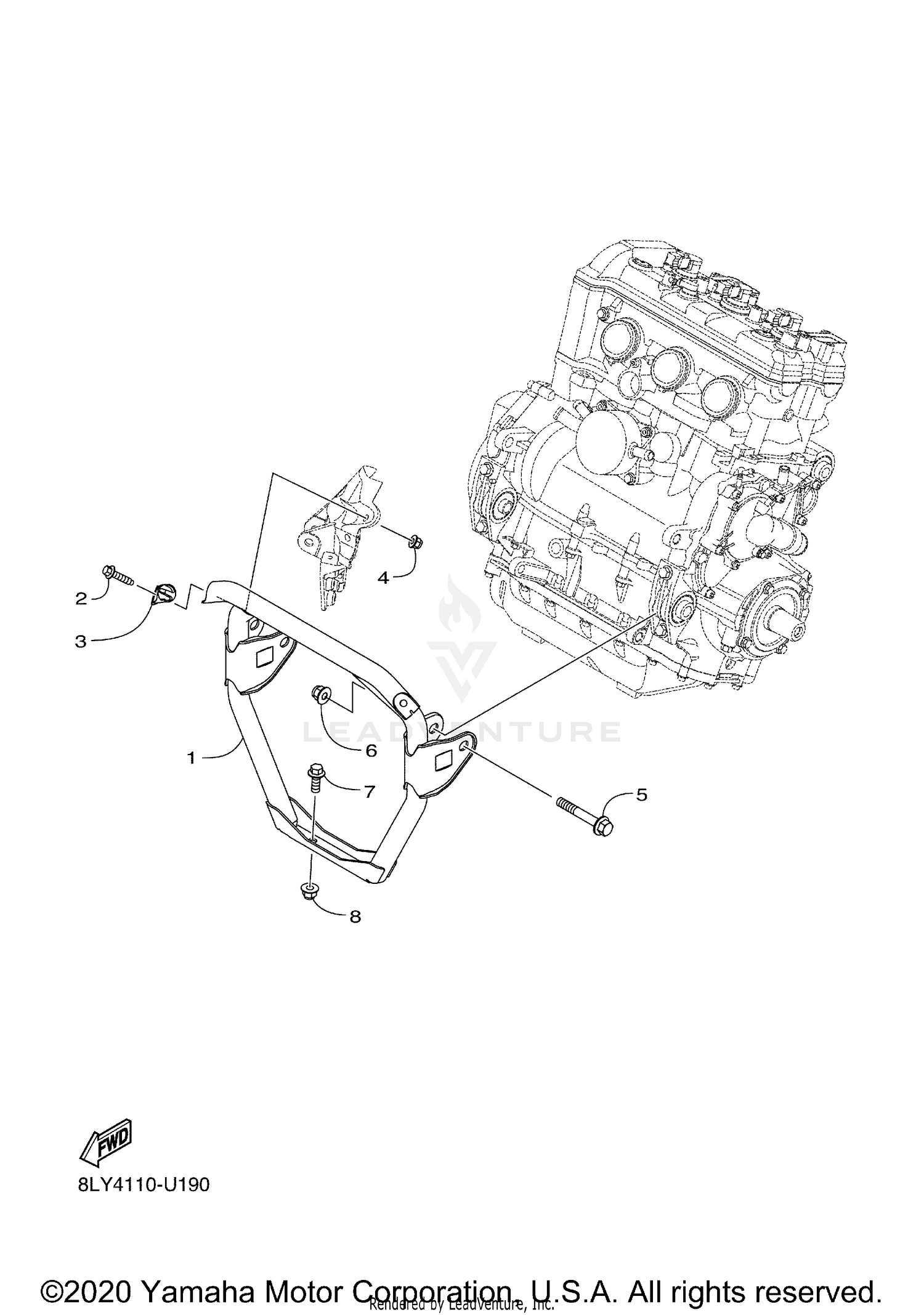 ENGINE BRACKET 2