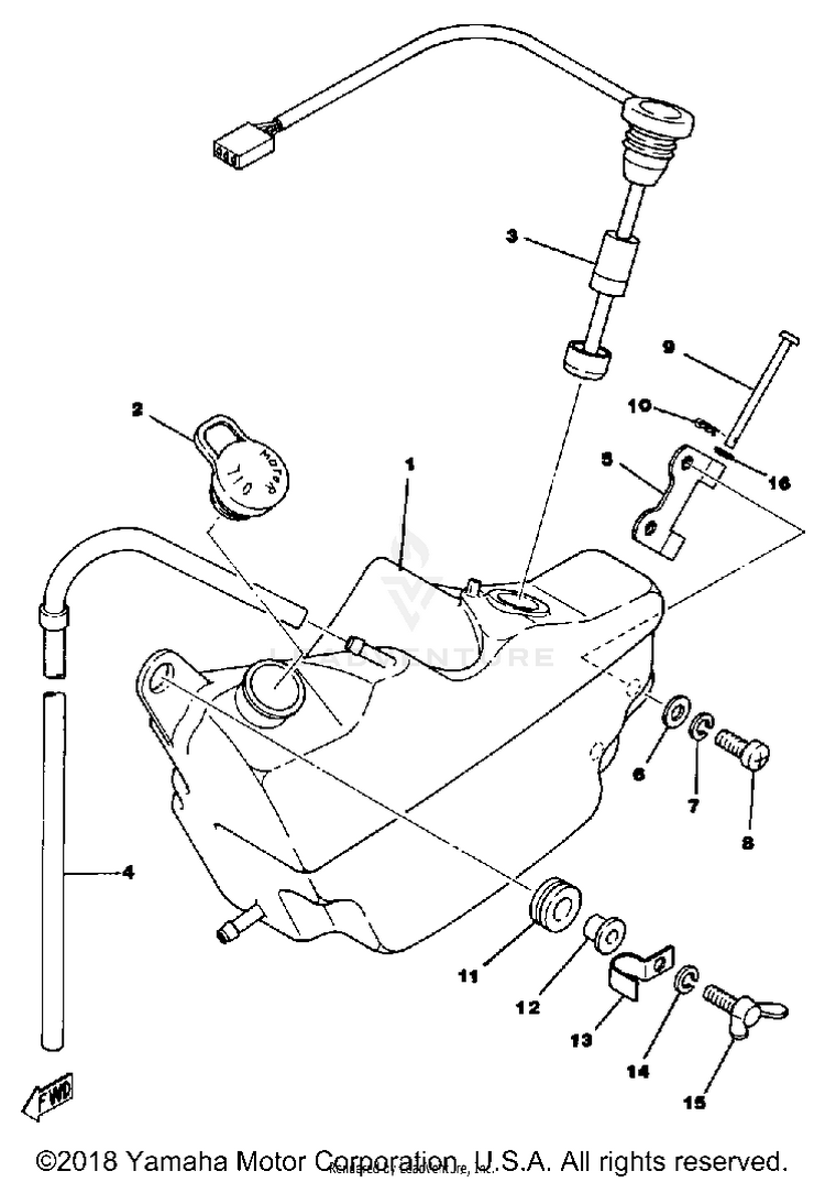 Oil Tank Schematic