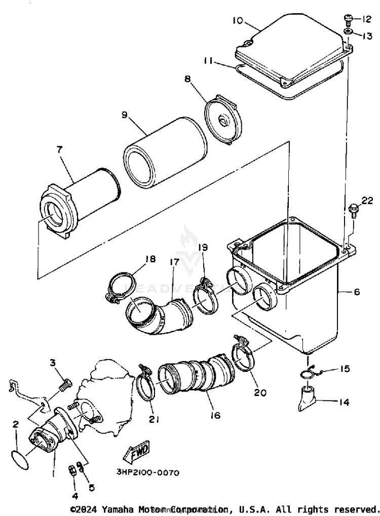 Air Filter Schematic