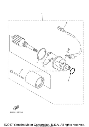 Starting Motor Schematic