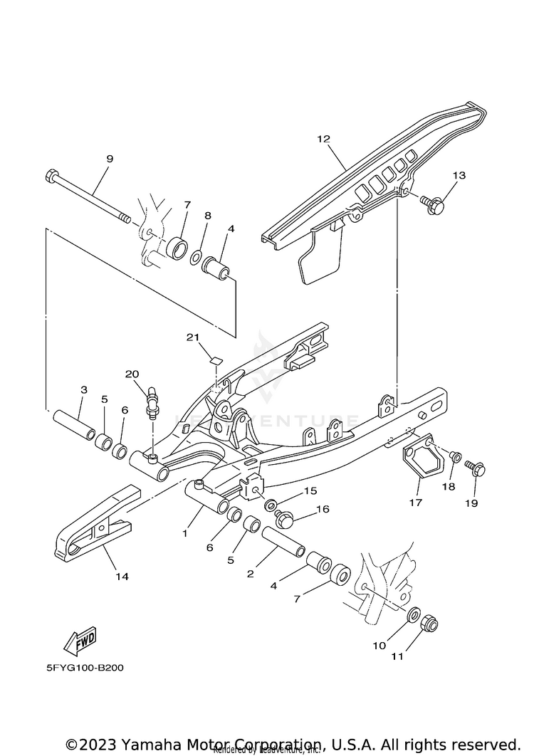 Rear Arm Schematic