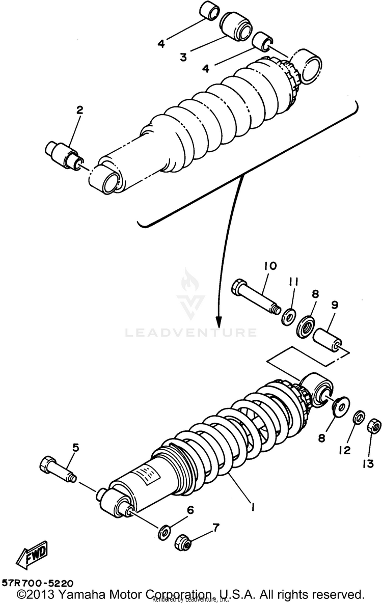 Rear Suspension Schematic