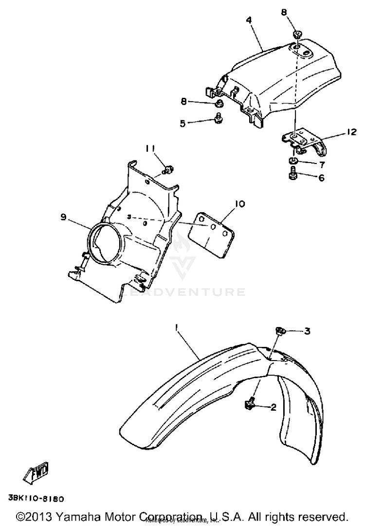 Fender ENDURO - DT50A - 1990 Schematic