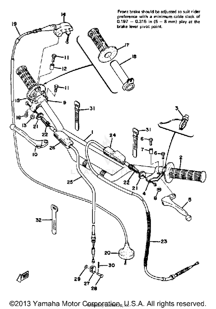 Handle - Wire Yz125c Schematic