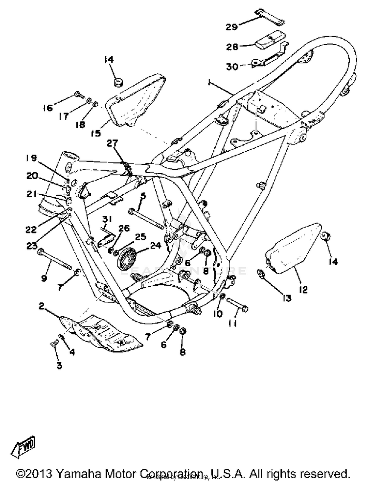 Frame-Side Cover Schematic