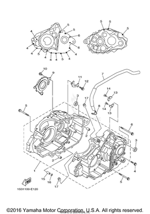 Crankcase Schematic