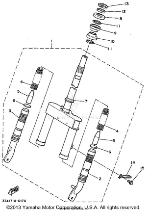 Front Fork Schematic