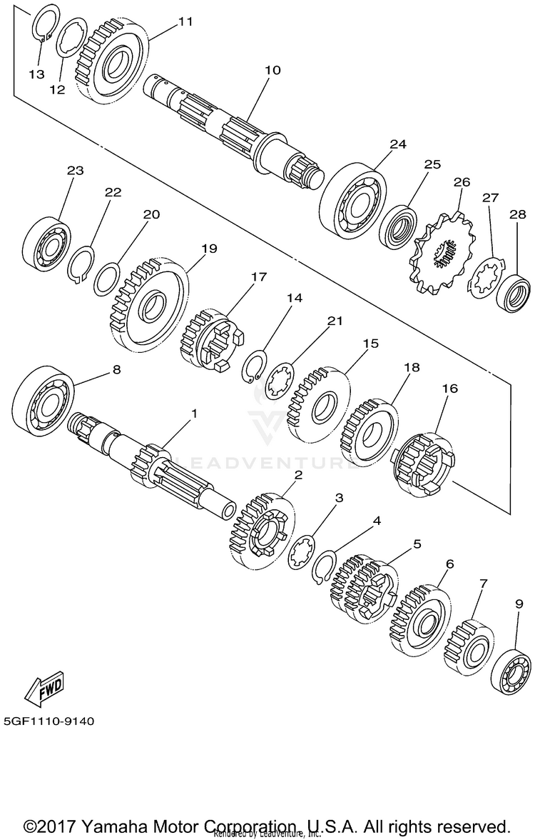 Transmission Schematic