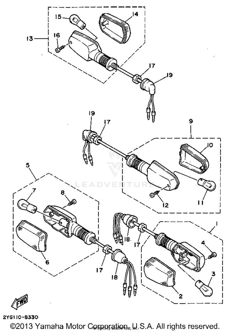 Flasher Light Turnsignal Schematic