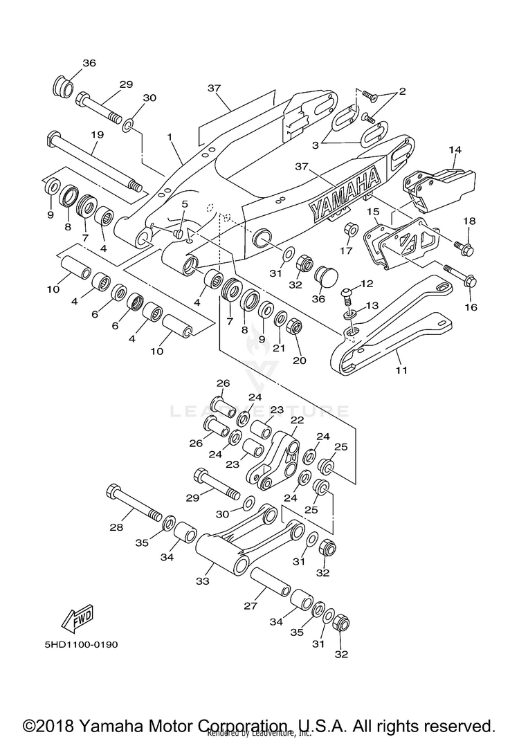 Rear Arm Schematic