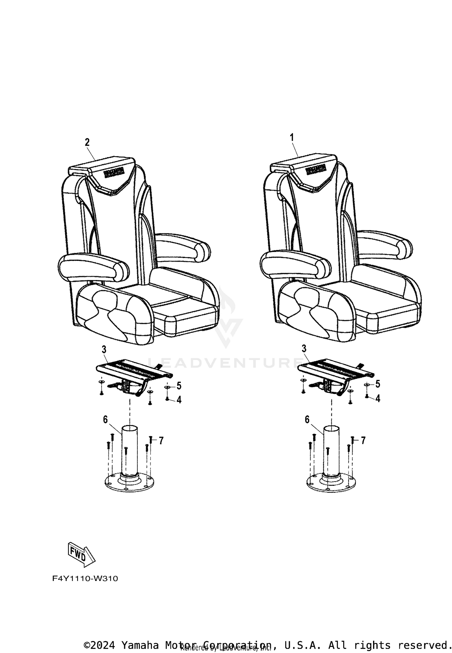 SWIVEL SEAT