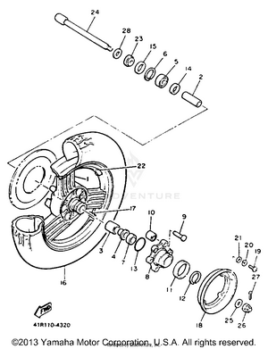 Rear Wheel Schematic