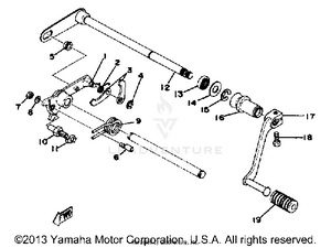 Shift Shaft Pedal Schematic