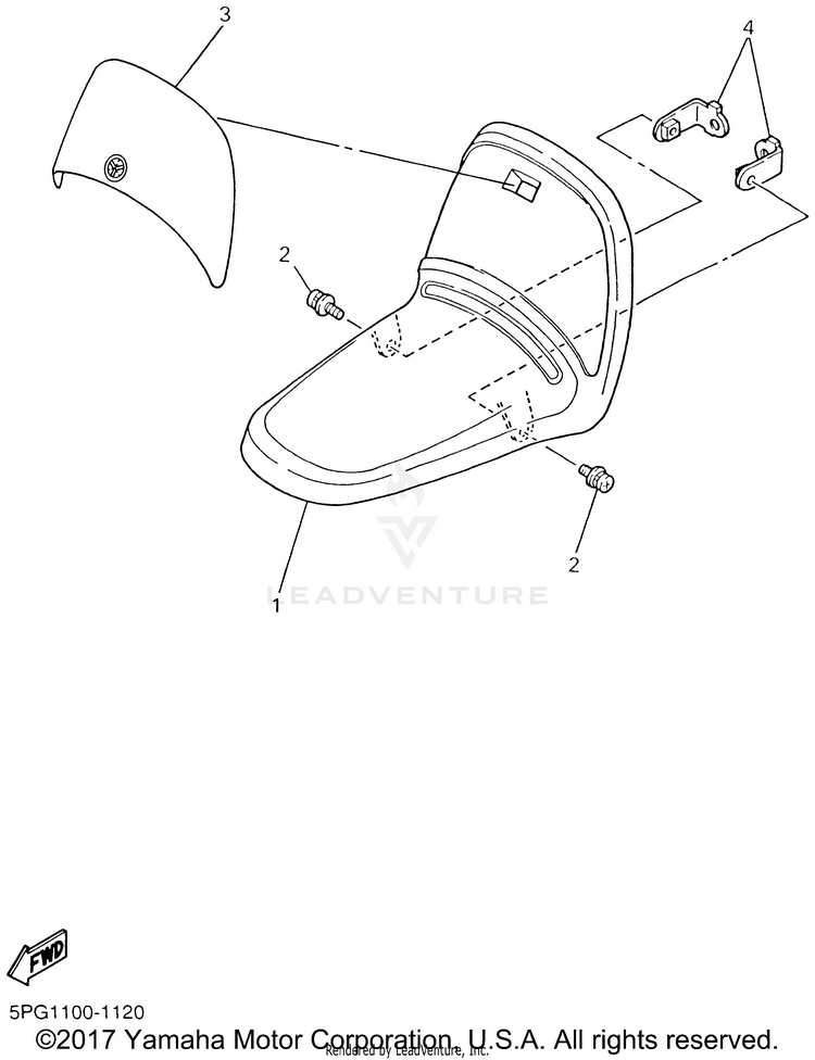Front Fender Schematic