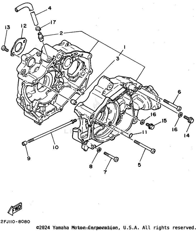 Crankcase Schematic