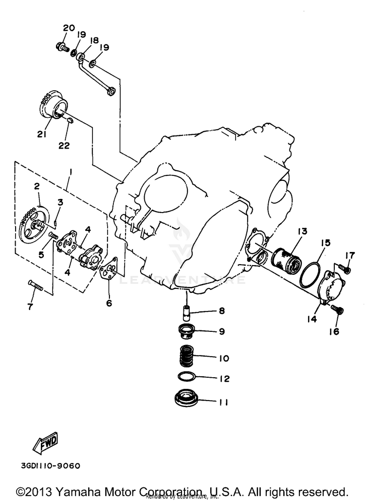 Oil Pump Schematic