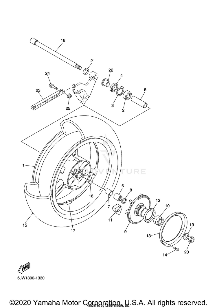 Rear Wheel Schematic