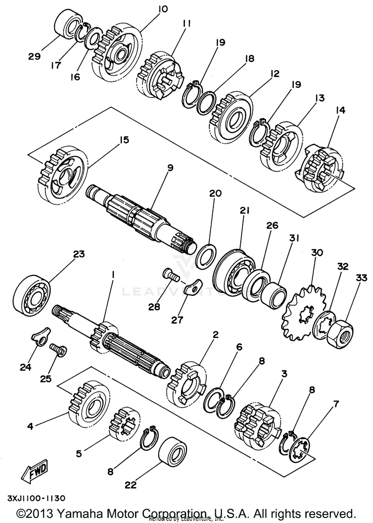 Transmission Schematic