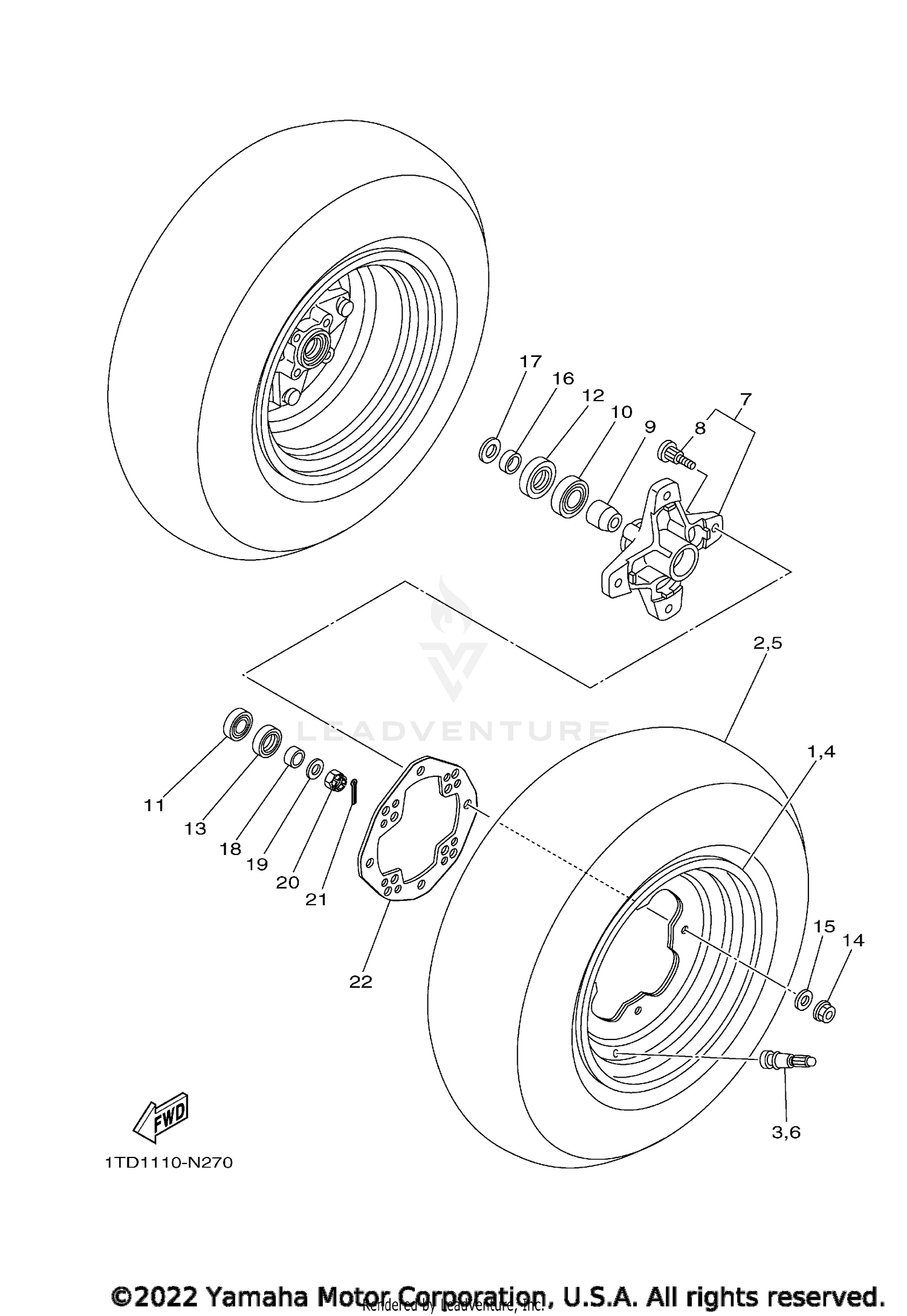 FRONT WHEEL