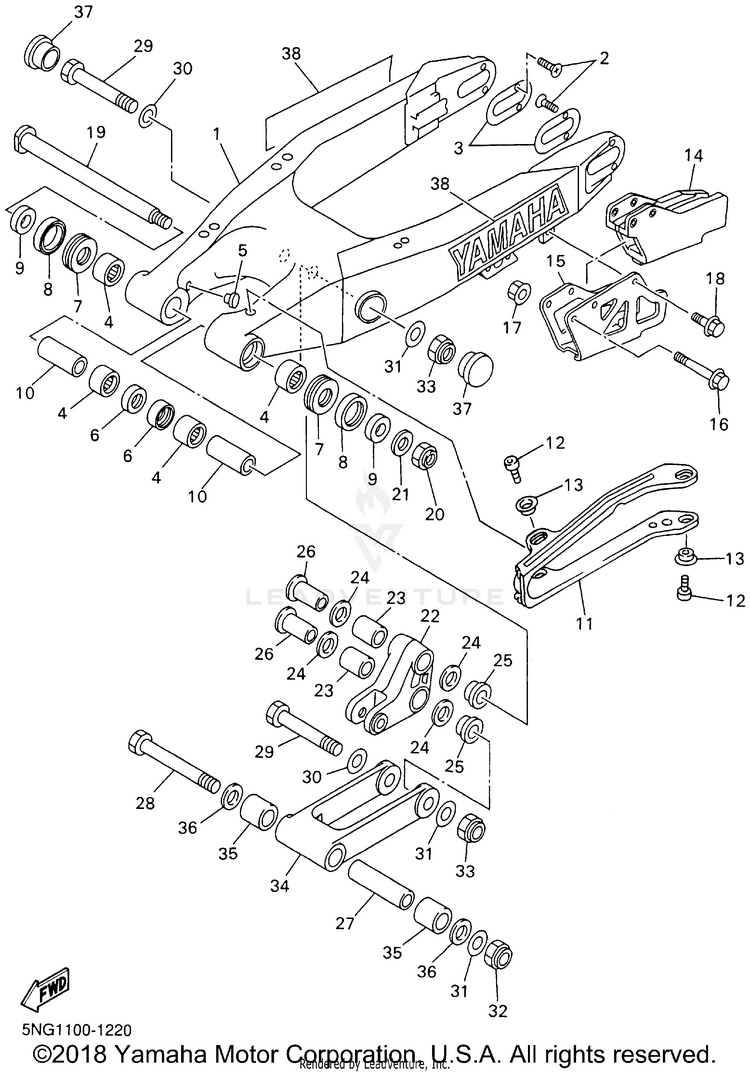 Rear Arm Schematic