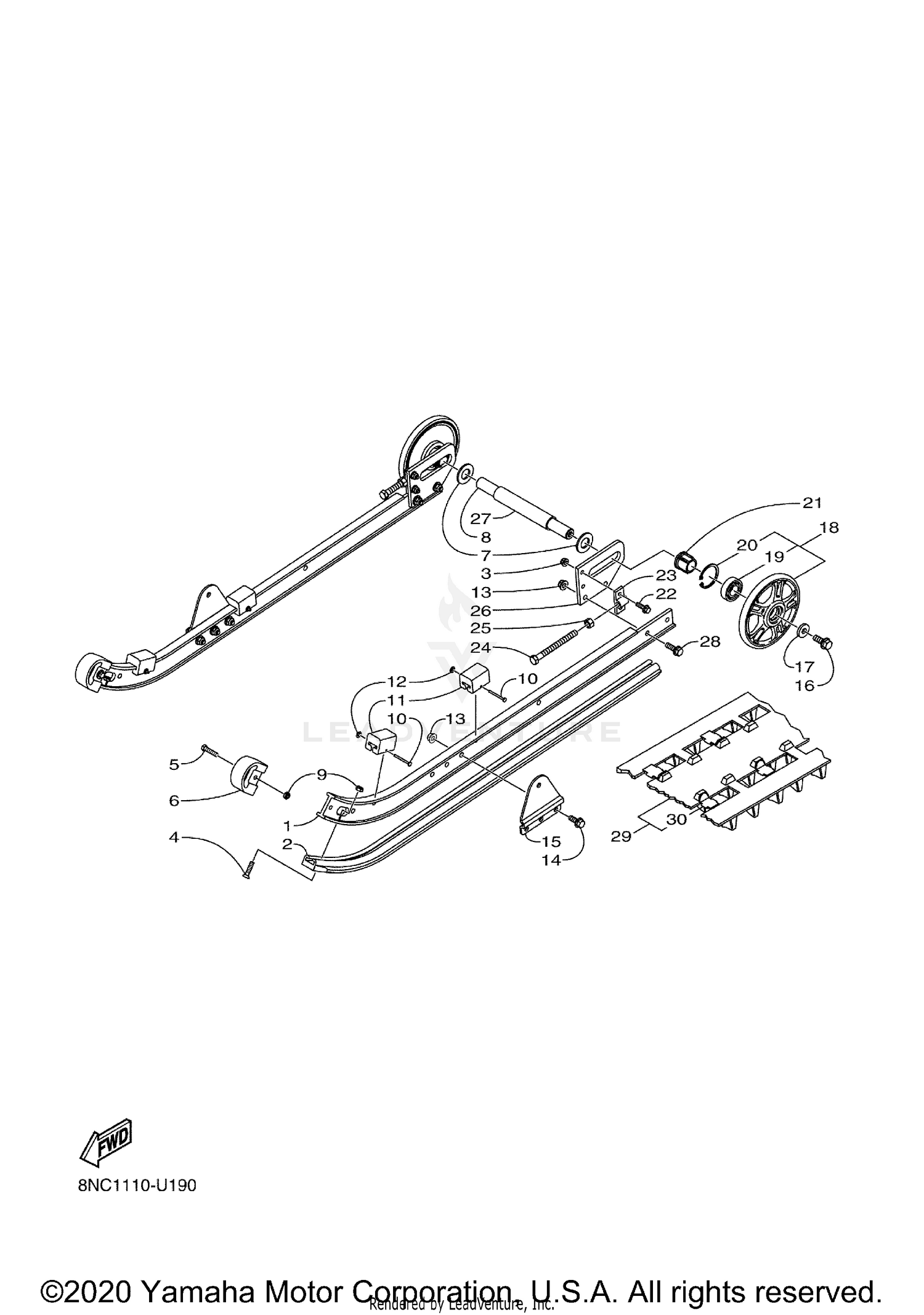 TRACK SUSPENSION 1