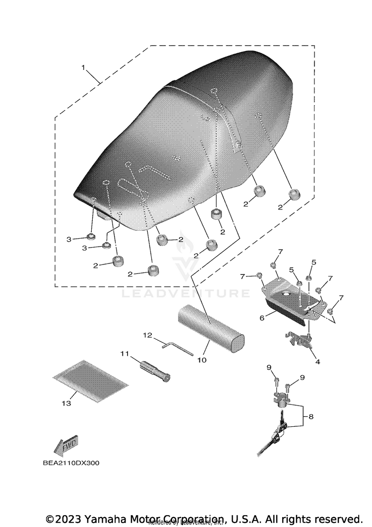 Seat XSR900 - XSR900NCB - 2022 Schematic