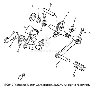 Shift Shaft Pedal Schematic