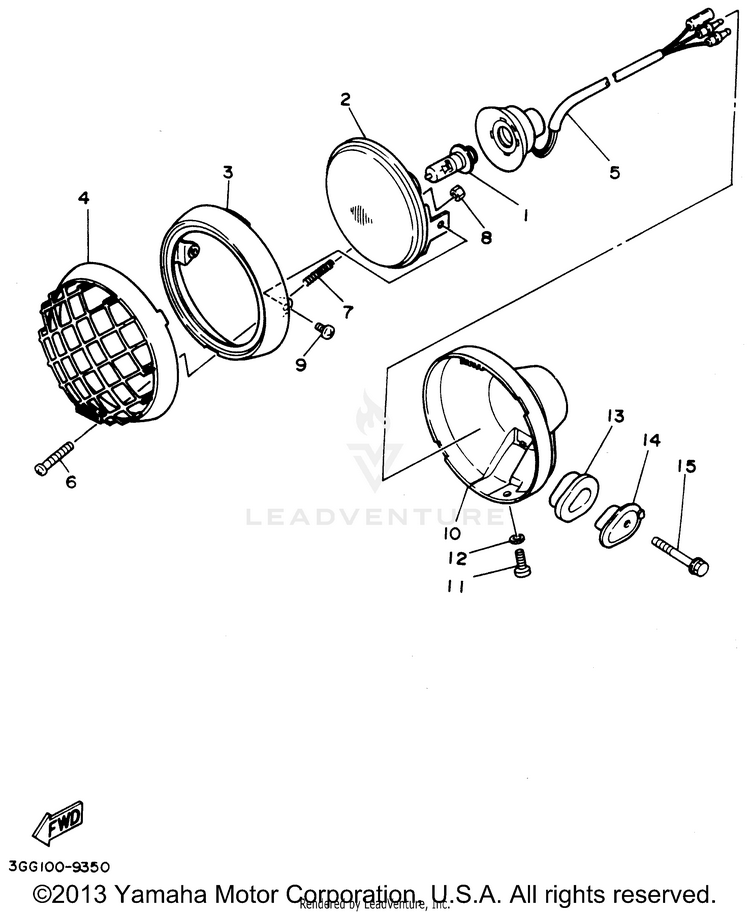 Headlight Schematic