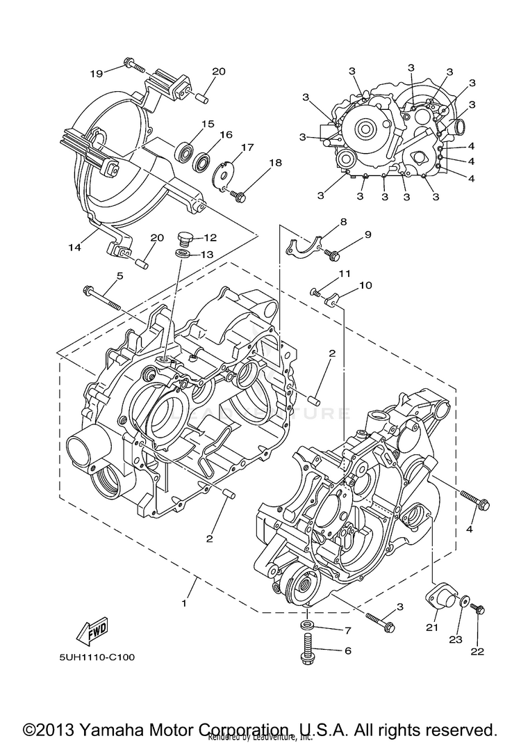 Crankcase Schematic