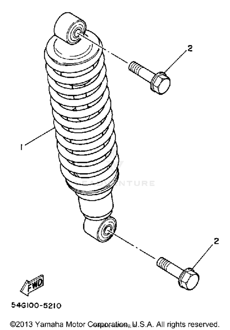 Rear Shocks Schematic