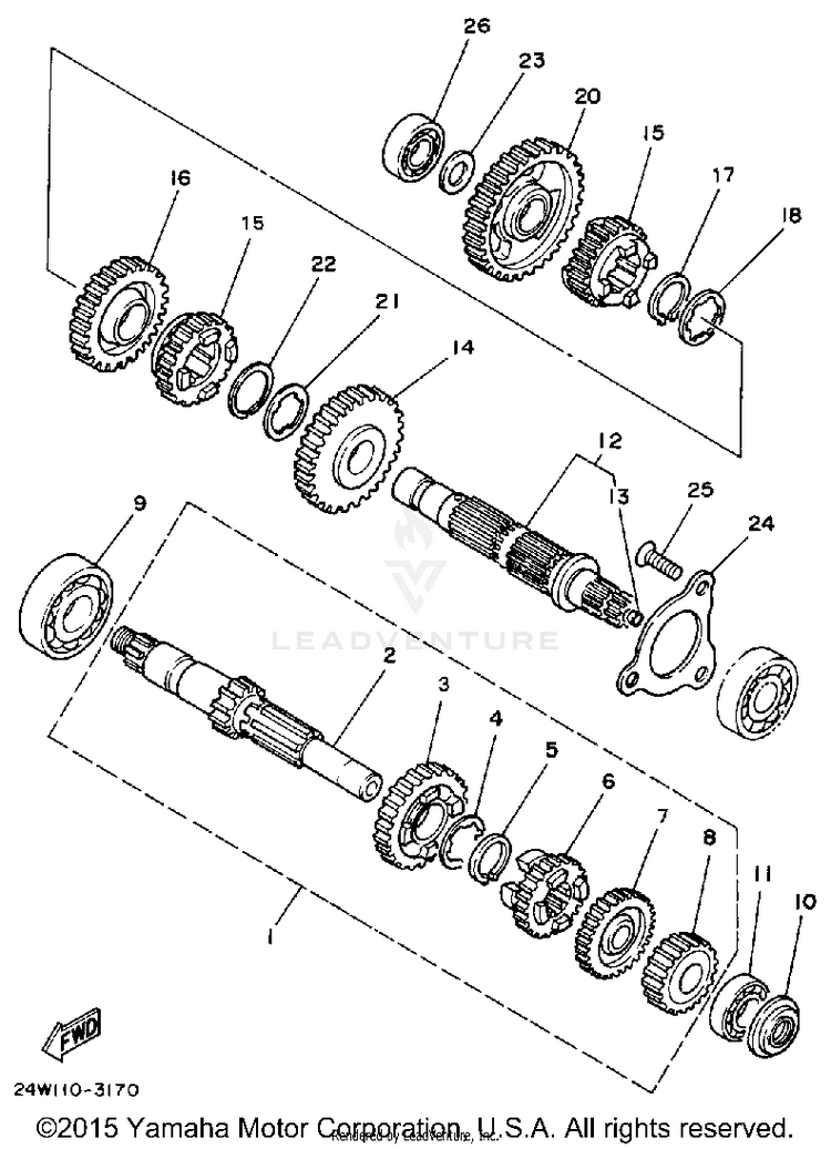 Transmission Schematic