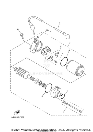 Starting Motor Schematic