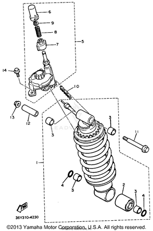 Rear Shocks Schematic