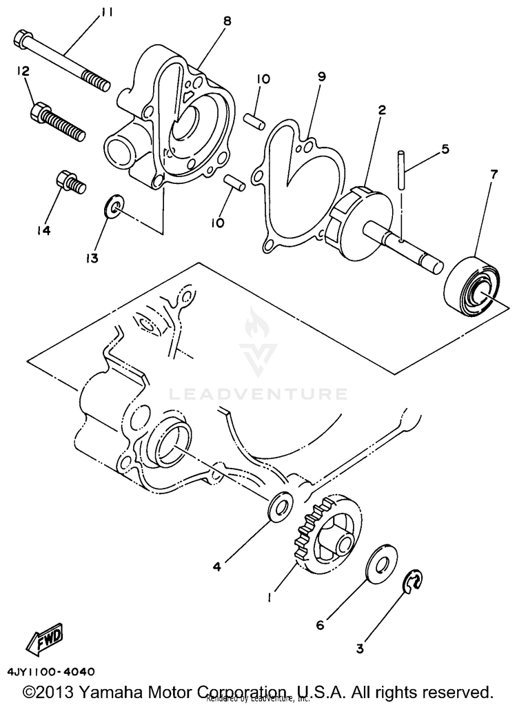 Water Pump Schematic