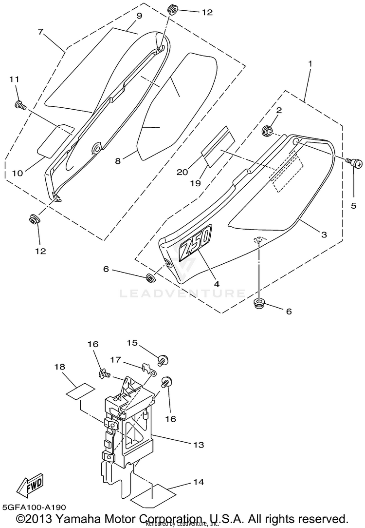 Side Cover Schematic