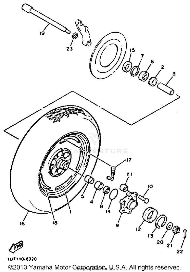 Rear Wheel Schematic