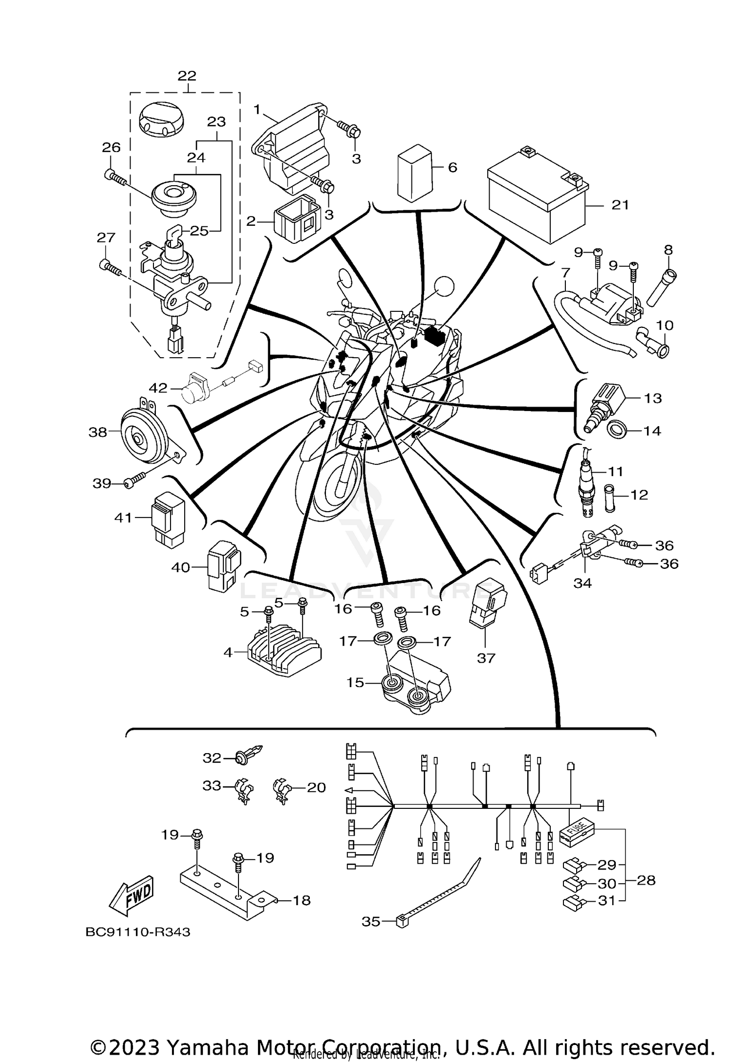 Assembly diagram