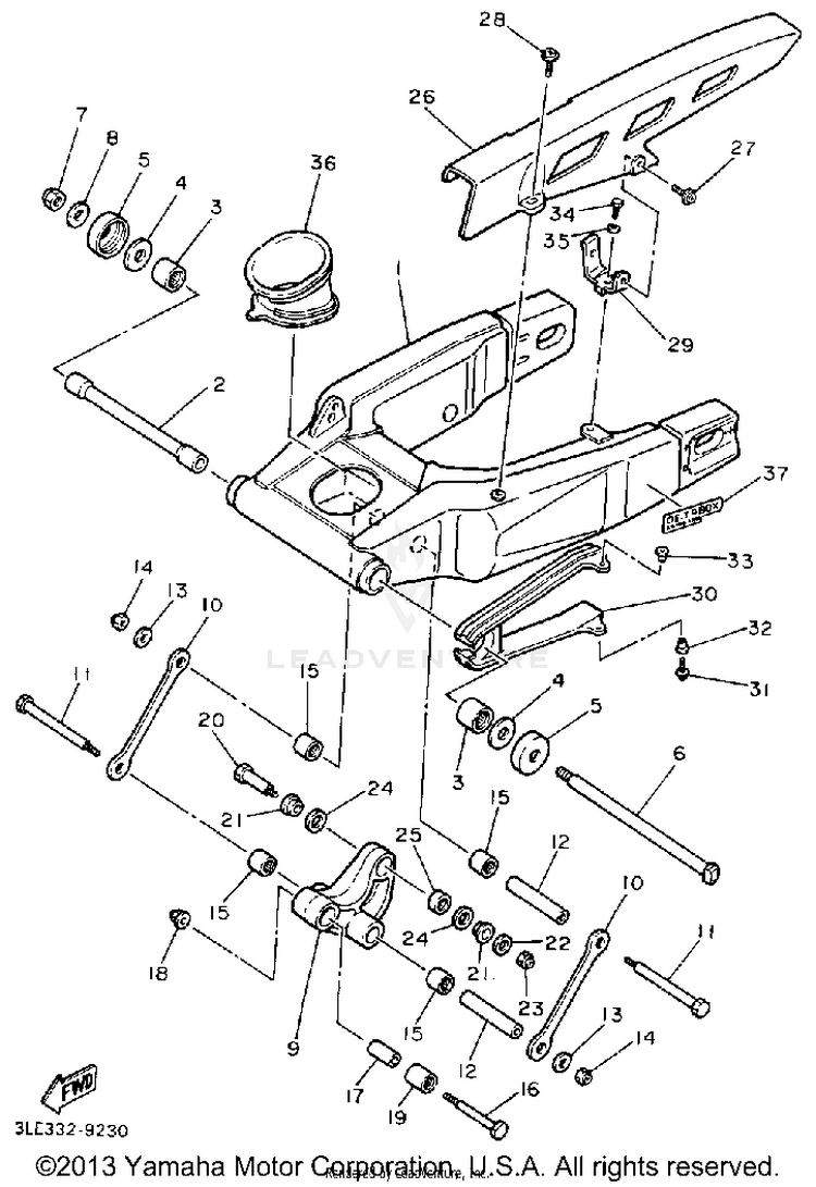 Swing Arm Schematic