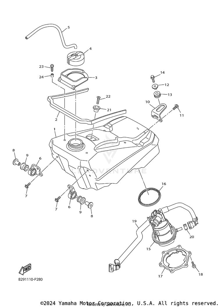 Fuel Tank Schematic