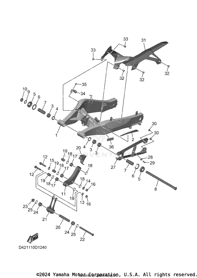 Rear Arm Schematic