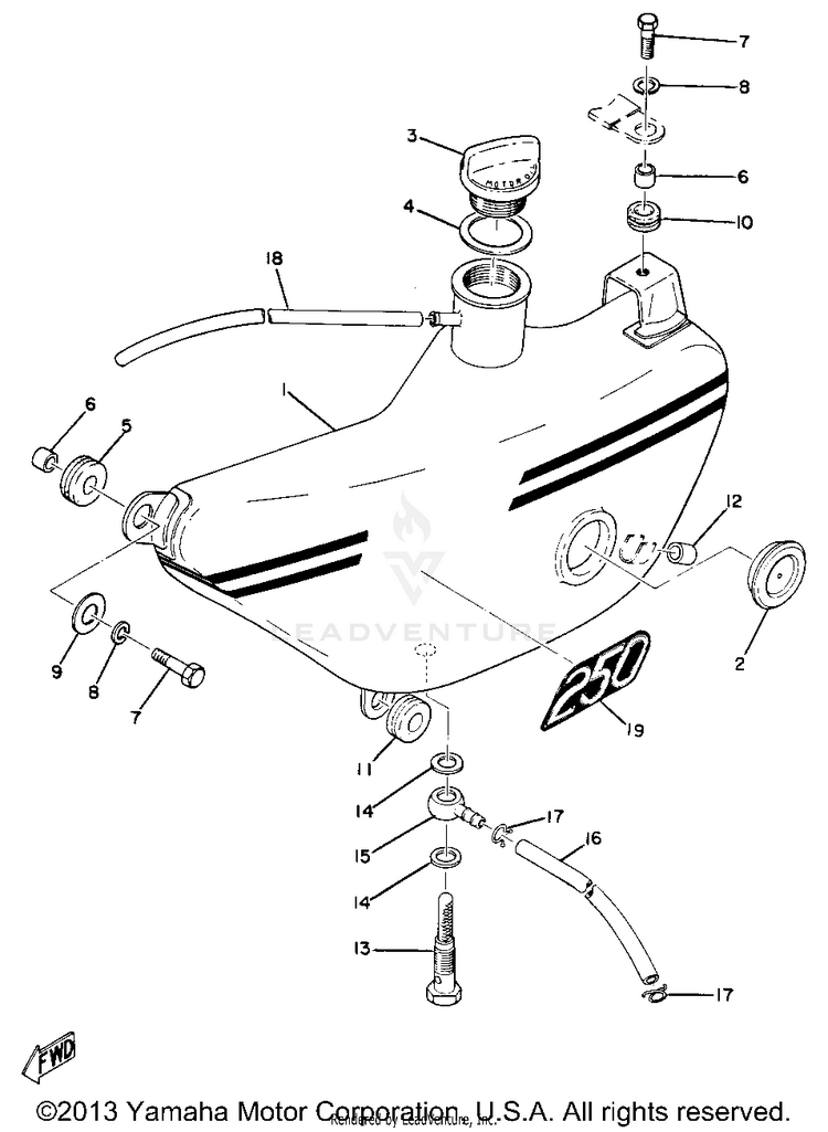Oil Tank Schematic